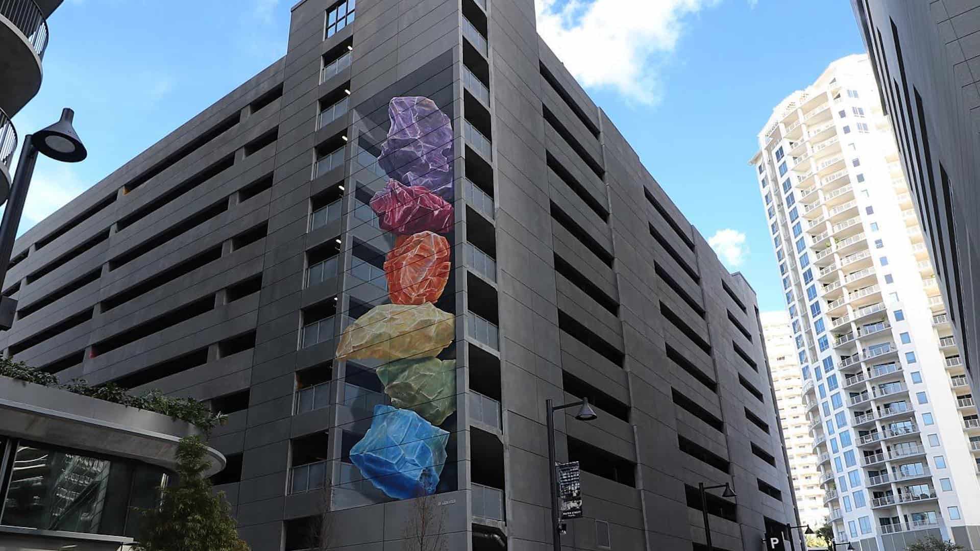 Augmented reality mural by Leon Keer arrives in Water Street Tampa