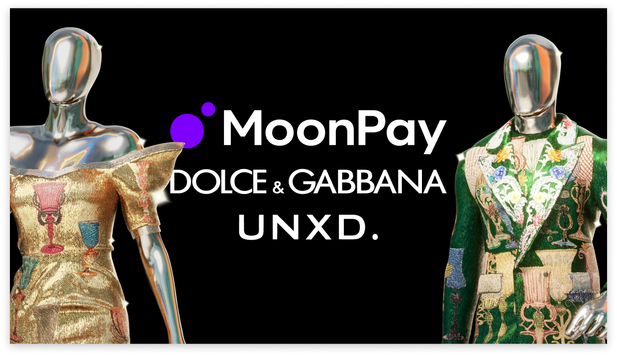 MoonPay to provide direct NFT ramps for Dolce&Gabbana luxury NFT release - MoonPay