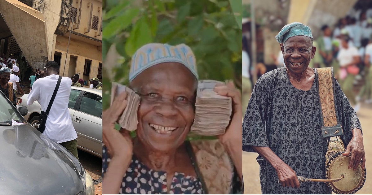 Aged Drummer receives proceeds from the NFT Sale of his Photograph. (Video) - YabaLeftOnline