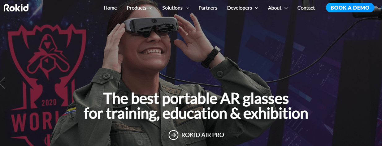 China-based enterprise and industrial augmented reality technology provider Rokid raises $160M. Rokid competitors include VIRNECT, Holo-Light, Augmentir, Ario Technologies, AerinX, and Atheer. - CB Insights Research