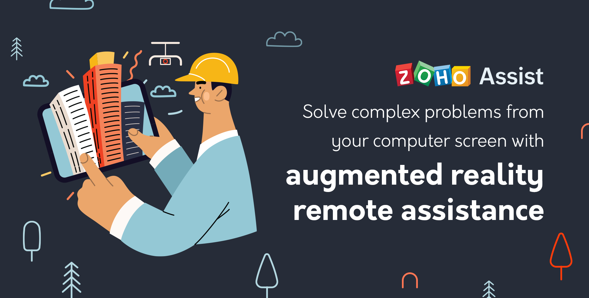 Extend remote support beyond your computer screen: Introducing augmented reality remote assistance! - Zoho Blog
