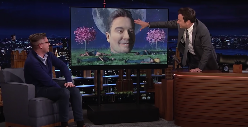 NFT Artist Beeple Celebrates 15 Years of ‘Everydays’ on the Tonight Show with Jimmy Fallon