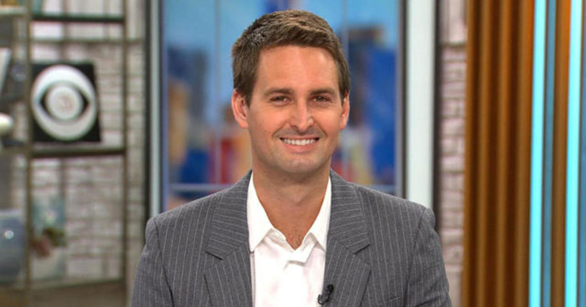 Snap CEO Evan Spiegel on augmented reality, new drone and company’s future - CBS News