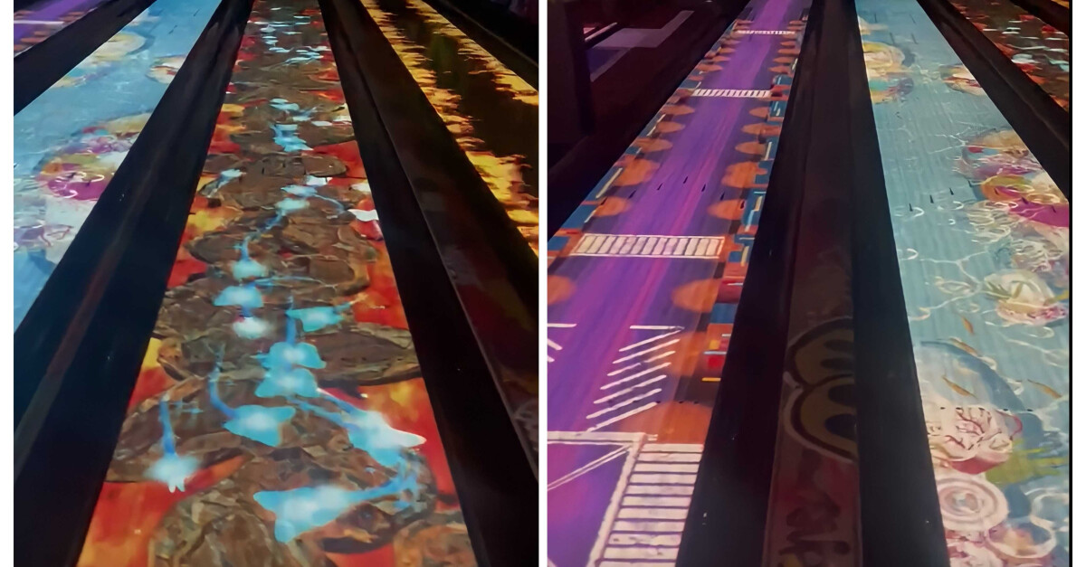 'Striking' augmented reality bowling lanes roll into North Shields
